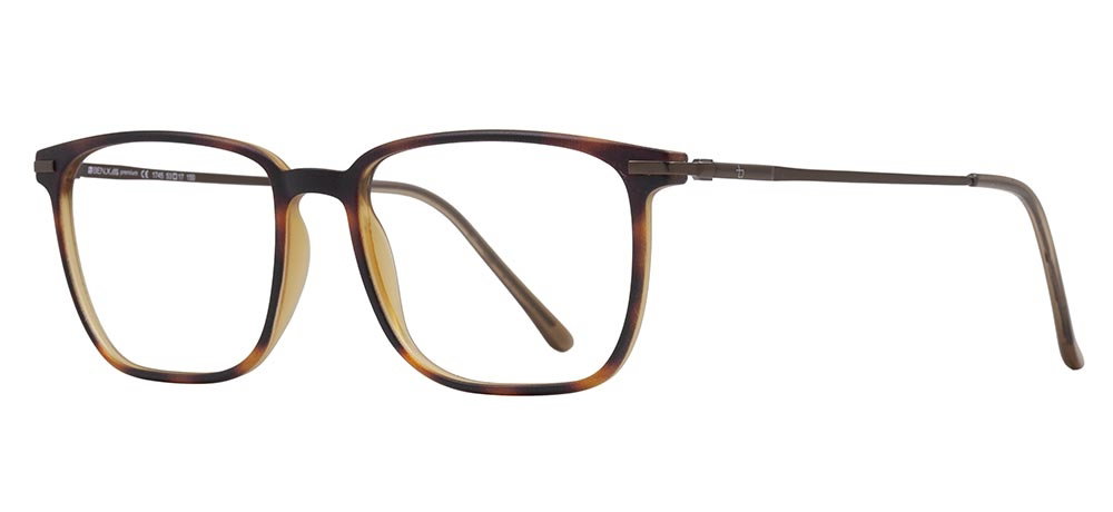 BENX PREMIUM BXPRM 1745-DM09 Optik Genç Erkek Köşeli Çerçeveli Grilamid TR90 - 2