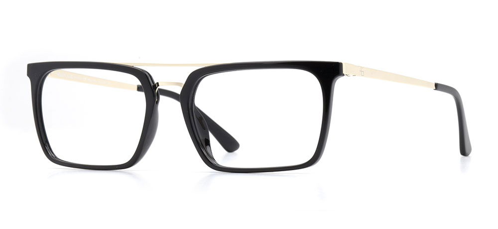 BENX PREMIUM BXPRM 1753-06 Optik Genç Erkek Köşeli Çerçeveli Grilamid (TR90) - 2