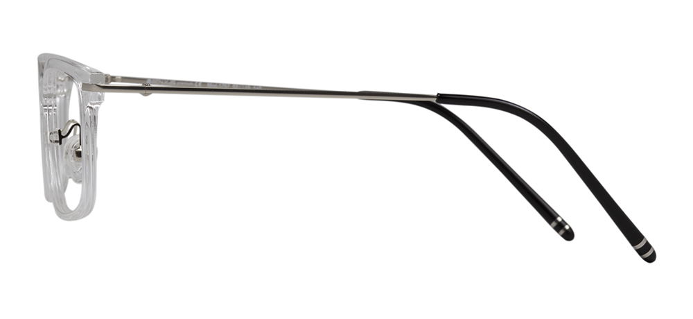 BENX PREMIUM BXPRM 1757-01 Optik Genç Erkek,Kadın,Unisex Köşeli Çerçeveli Grilamid (TR90) - 3