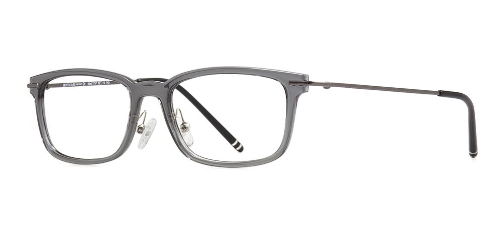 BENX PREMIUM BXPRM 1757-05 Optik Genç Erkek,Kadın,Unisex Köşeli Çerçeveli Grilamid (TR90) - 2