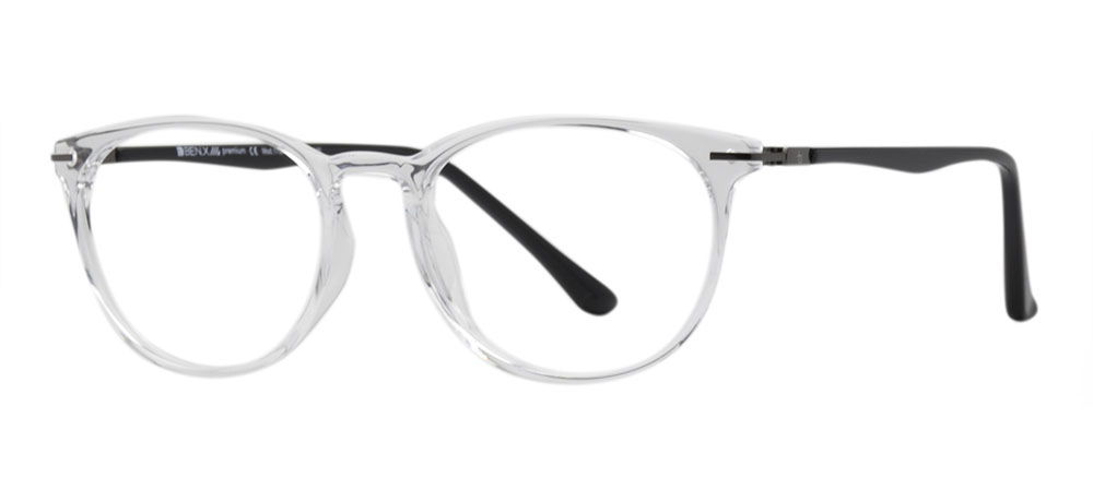 BENX PREMIUM BXPRM 1759-01 Optik Genç Kadın Oval Çerçeveli Grilamid TR90 - 2