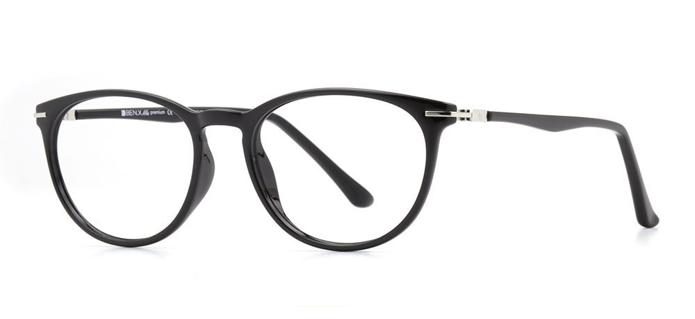 BENX PREMIUM BXPRM 1759-06 Optik Genç Erkek,Kadın,Unisex Oval Çerçeveli Grilamid TR90 - 2