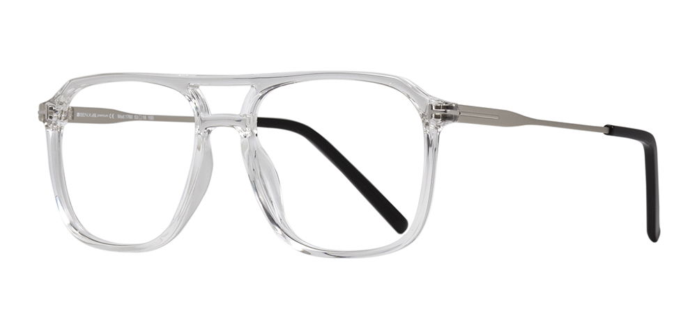 BENX PREMIUM BXPRM 1760-C.01 Optik Genç Erkek,Kadın,Unisex Yuvarlak Çerçeveli Grilamid (TR90) - 2