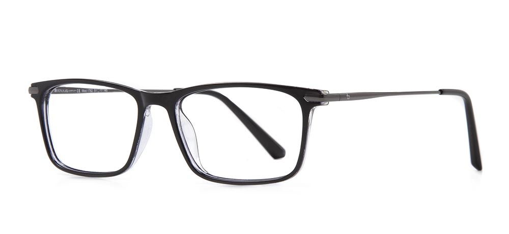 BENX PREMIUM BXPRM 1782-D300 Optik Genç Erkek,Kadın,Unisex Köşeli Çerçeveli Grilamid TR90 - 2