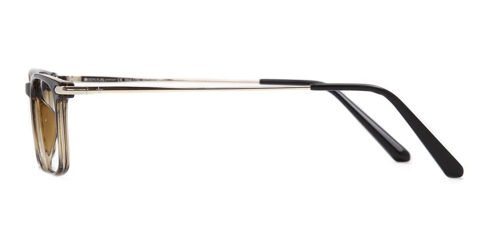 BENX PREMIUM BXPRM 1782-DM05 Optik Genç Erkek,Kadın,Unisex Köşeli Çerçeveli Grilamid TR90 - 3