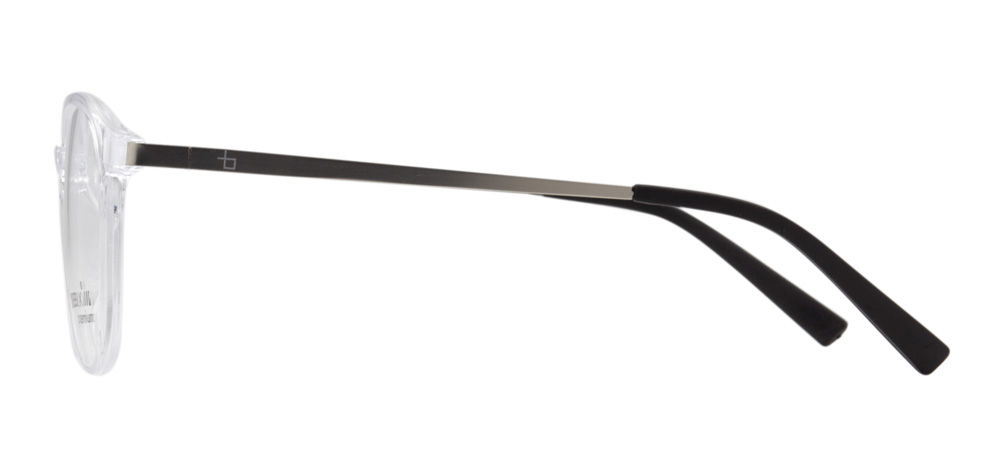 BENX PREMIUM BXPRM 1790-01 Optik Genç Erkek,Kadın,Unisex Yuvarlak Çerçeveli Grilamid (TR90) - 3