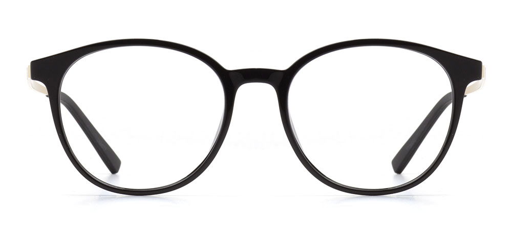 BENX PREMIUM BXPRM 1790-06 Optik Genç Erkek,Kadın,Unisex Yuvarlak Çerçeveli Grilamid (TR90) - 1