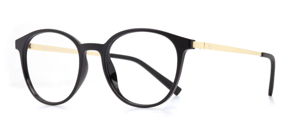 BENX PREMIUM BXPRM 1790-06 Optik Genç Erkek,Kadın,Unisex Yuvarlak Çerçeveli Grilamid (TR90) - 2