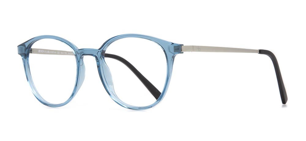 BENX PREMIUM BXPRM 1790-241 Optik Genç Erkek,Kadın,Unisex Yuvarlak Çerçeveli Grilamid (TR90) - 2