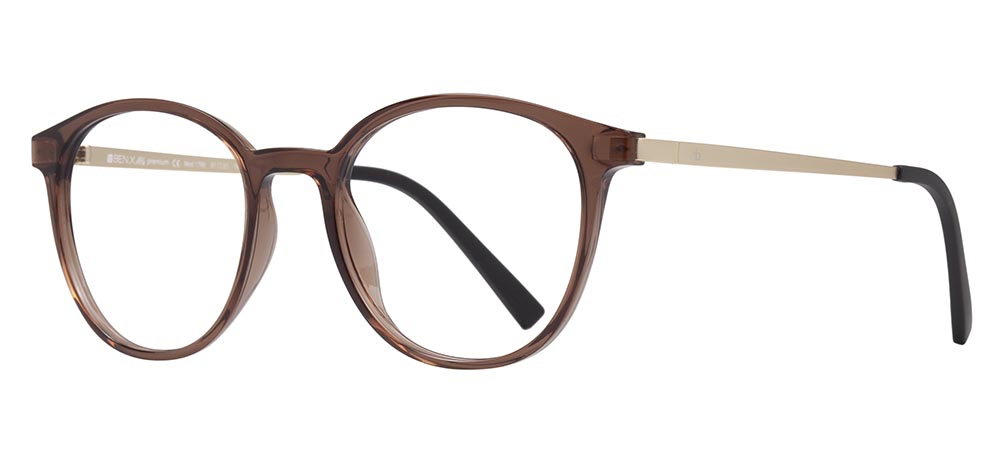 BENX PREMIUM BXPRM 1790-C.10 Optik Genç Kadın Oval Çerçeveli Grilamid TR90 - 2