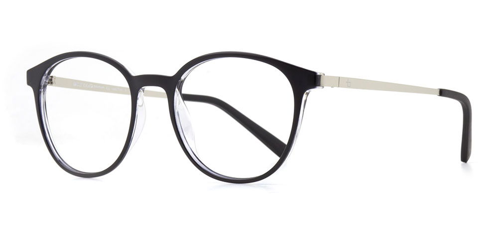 BENX PREMIUM BXPRM 1790-D300 Optik Genç Erkek,Kadın,Unisex Yuvarlak Çerçeveli Grilamid (TR90) - 2