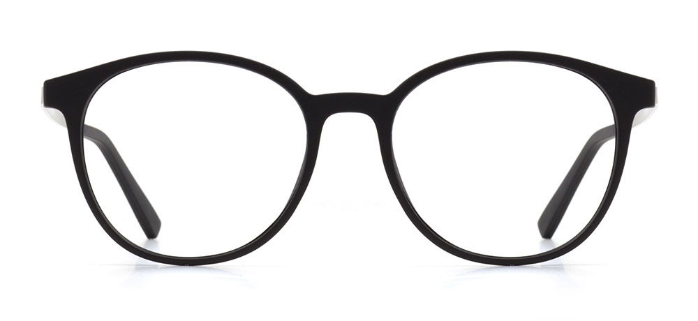 BENX PREMIUM BXPRM 1790-M06 Optik Genç Erkek,Kadın,Unisex Yuvarlak Çerçeveli Grilamid (TR90) - 1