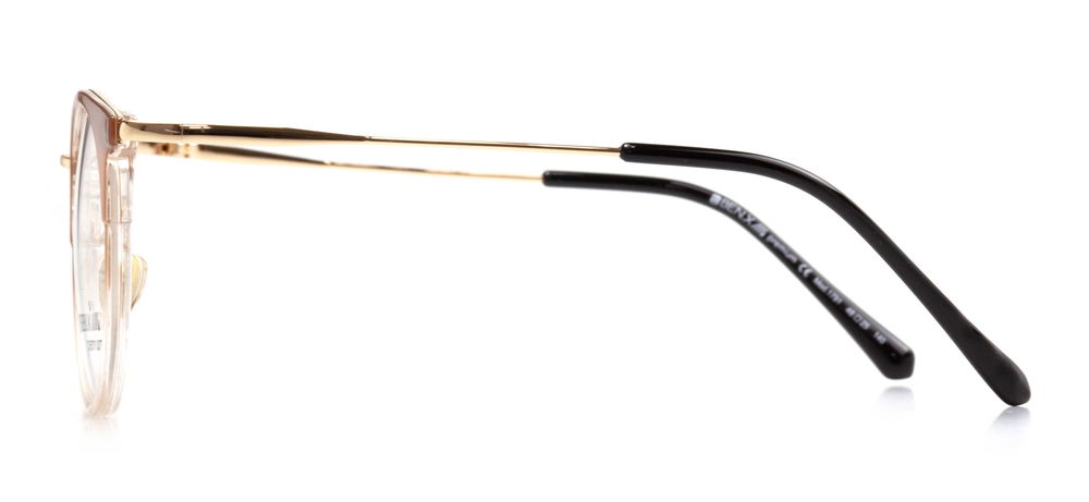 BENX PREMIUM BXPRM 1791-C.06 Optik Genç Kadın Yuvarlak Çerçeveli Grilamid (TR90) - 3