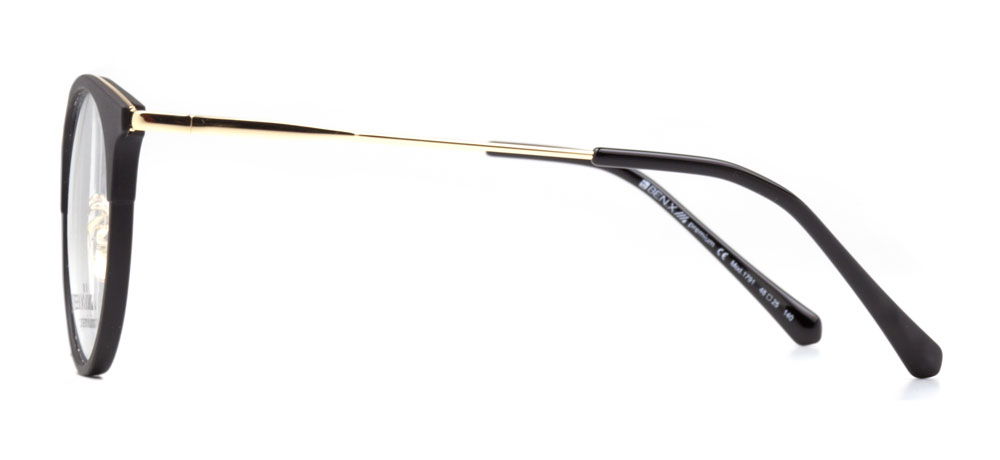 BENX PREMIUM BXPRM 1791-M06 Optik Genç Kadın Yuvarlak Çerçeveli Grilamid (TR90) - 3