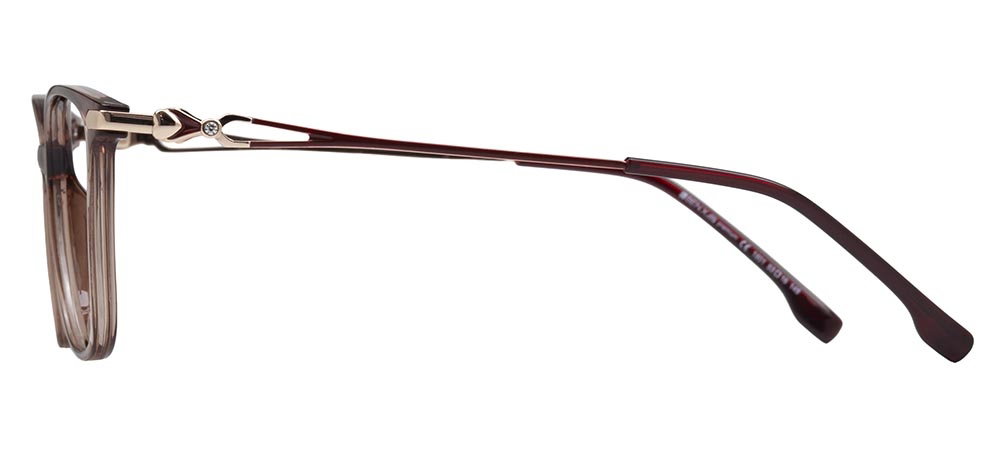 BENX PREMIUM BXPRM 1801-C.10 Optik Genç Kadın Köşeli Çerçeveli Grilamid TR90 - 3