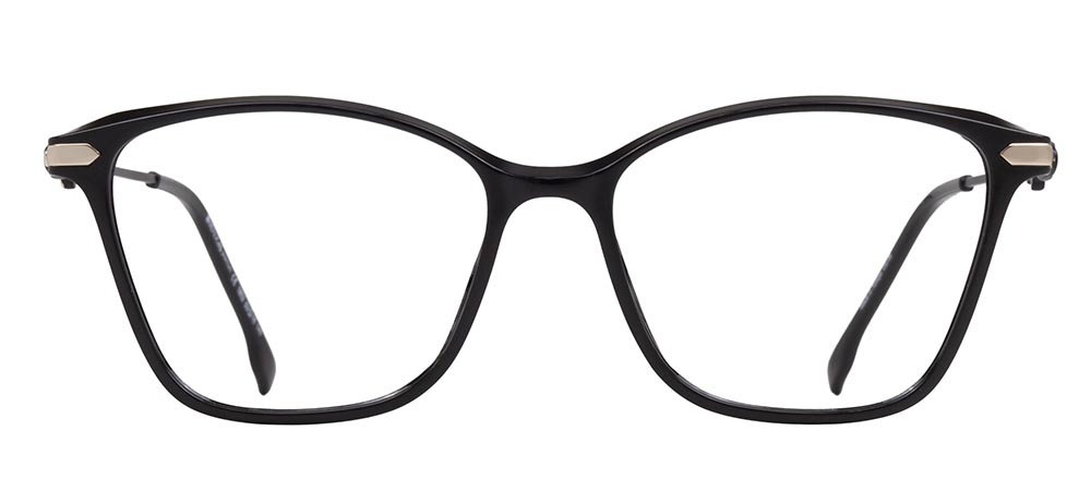 BENX PREMIUM BXPRM 1802-06 Optik Genç Kadın Köşeli Çerçeveli Grilamid TR90 - 1
