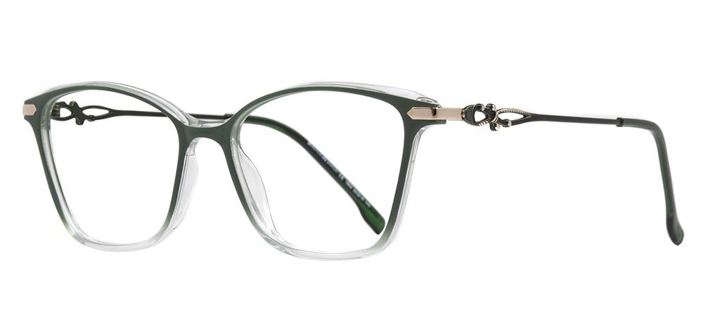 BENX PREMIUM BXPRM 1802-C.12 Optik Genç Kadın Köşeli Çerçeveli Grilamid TR90 - 2