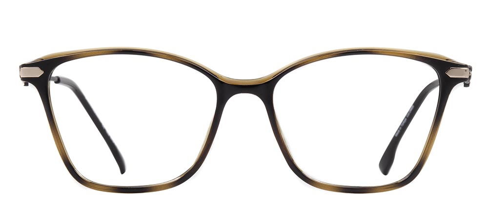 BENX PREMIUM BXPRM 1802-DM05 Optik Genç Kadın Köşeli Çerçeveli Grilamid TR90 - 1