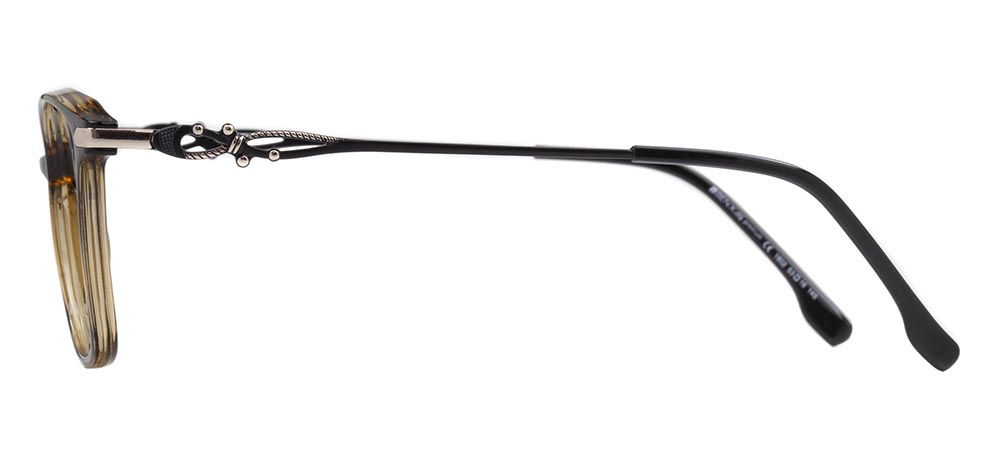 BENX PREMIUM BXPRM 1802-DM05 Optik Genç Kadın Köşeli Çerçeveli Grilamid TR90 - 3