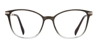 BENX PREMIUM BXPRM 1803-C.07 Optik Genç Kadın Oval Çerçeveli Grilamid TR90 