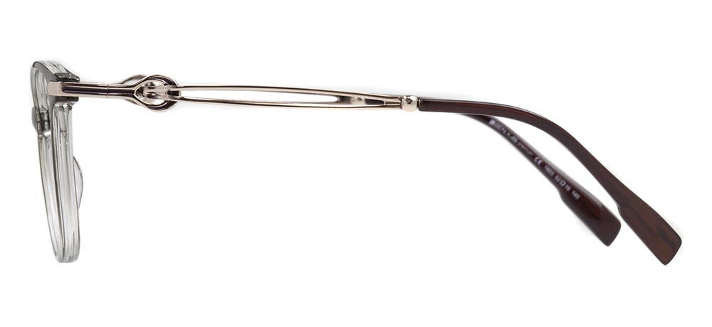 BENX PREMIUM BXPRM 1803-C.07 Optik Genç Kadın Oval Çerçeveli Grilamid TR90 - 3