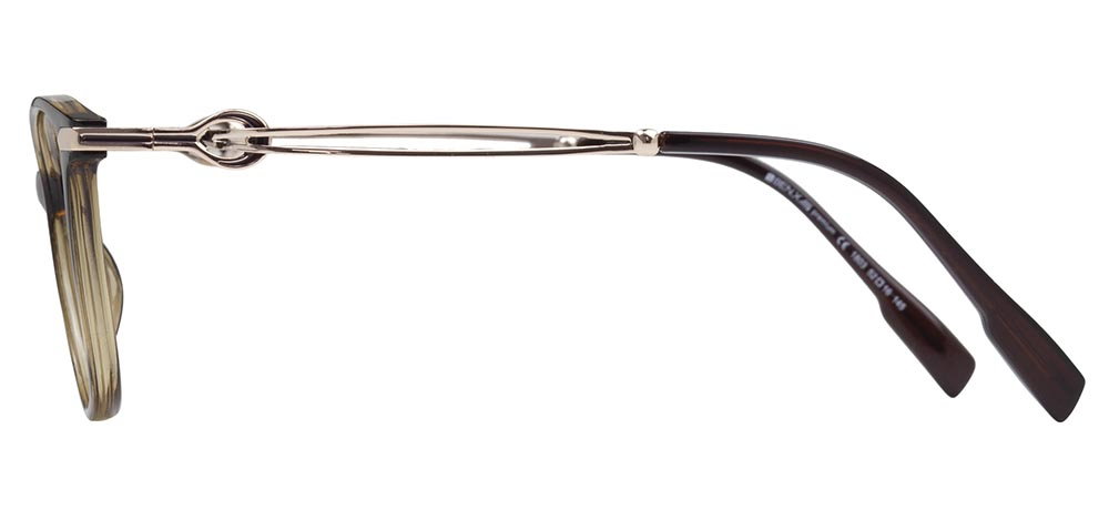 BENX PREMIUM BXPRM 1803-DM05 Optik Genç Kadın Çekik Çerçeveli Grilamid TR90 - 3