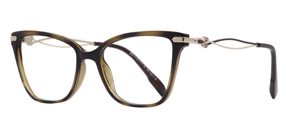 BENX PREMIUM BXPRM 1804-DM05 Optik Genç Kadın Çekik Çerçeveli Grilamid TR90 - 2