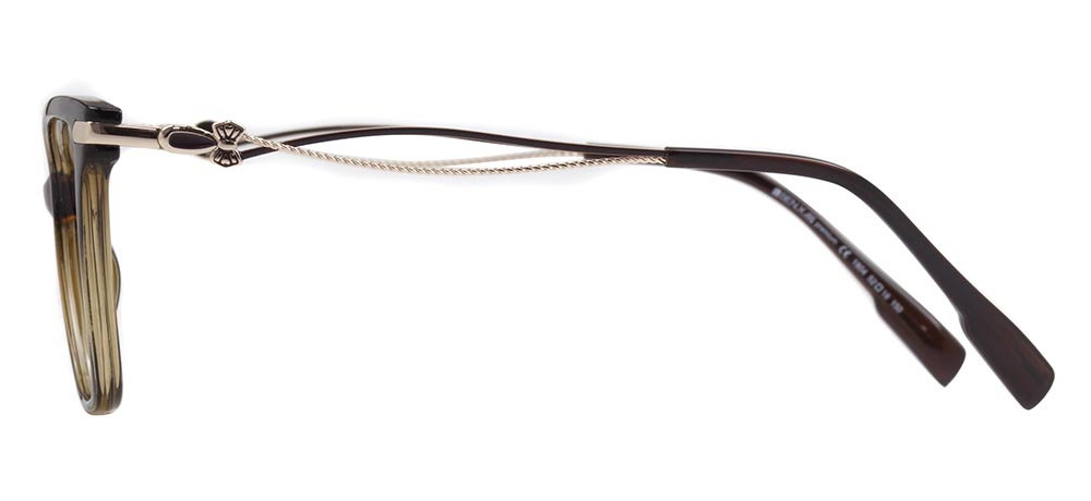 BENX PREMIUM BXPRM 1804-DM05 Optik Genç Kadın Çekik Çerçeveli Grilamid TR90 - 3