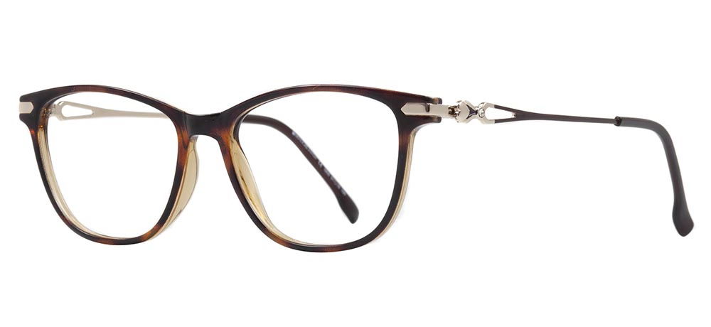 BENX PREMIUM BXPRM 1805-DM08 Optik Genç Kadın Köşeli Çerçeveli Grilamid TR90 - 2