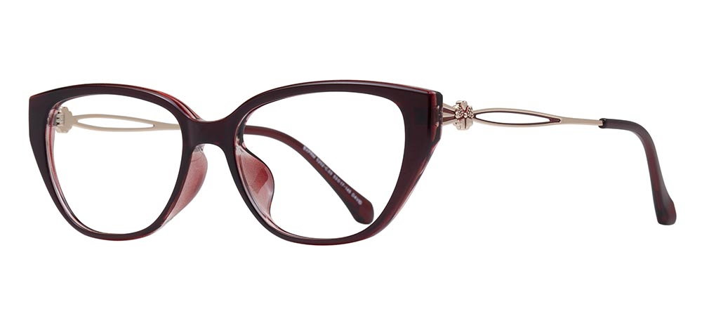 BENX PREMIUM BXPRM 5202-C.03 Optik Genç Kadın Çekik Çerçeveli Grilamid TR90 - 2