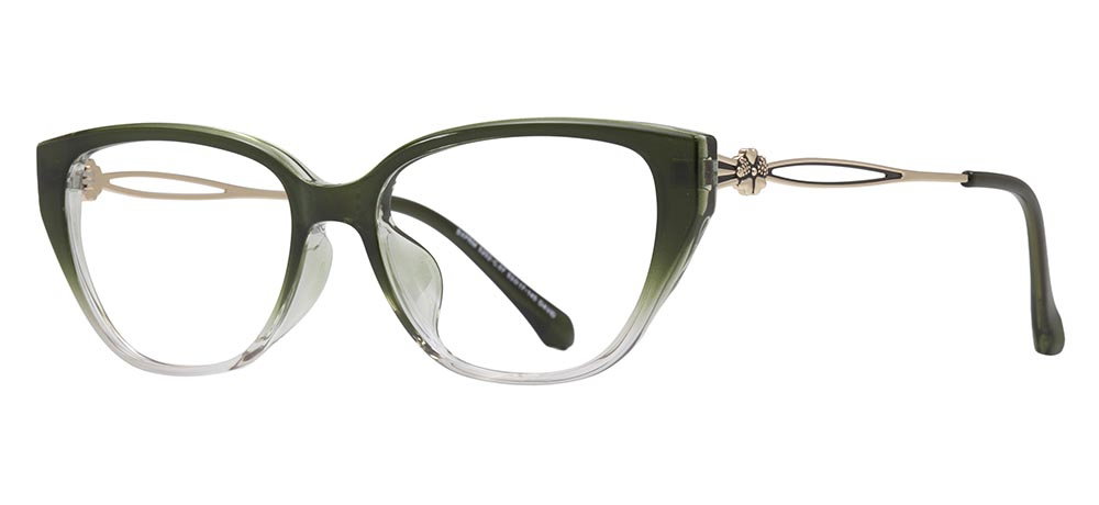BENX PREMIUM BXPRM 5202-C.07 Optik Genç Kadın Oval Çerçeveli Grilamid TR90 - 2