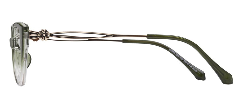 BENX PREMIUM BXPRM 5202-C.07 Optik Genç Kadın Oval Çerçeveli Grilamid TR90 - 3