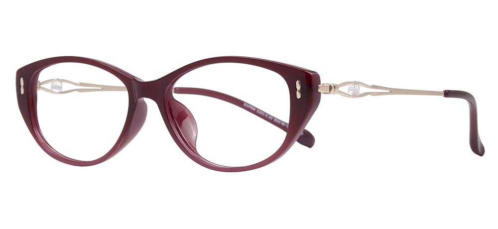 BENX PREMIUM BXPRM 5203-C.03 Optik Genç Kadın Çekik Çerçeveli Grilamid TR90 - 2