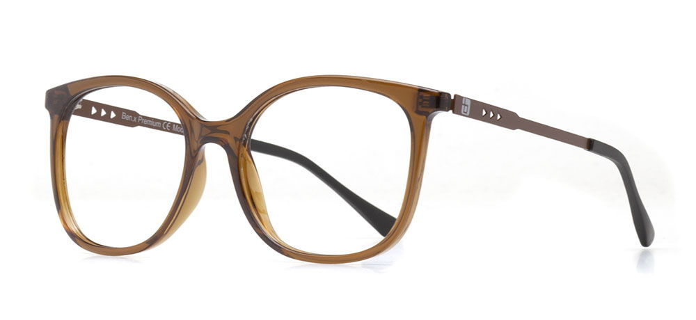 BENX PREMIUM BXPRM 5283-04 Optik Genç Kadın Oval Çerçeveli Grilamid TR90 - 2