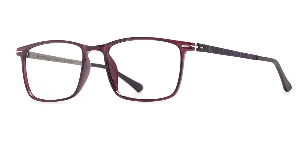 BENX PREMIUM BXTR90 6125-C1 Optik Genç Erkek Köşeli Çerçeveli Grilamid TR90 - 2