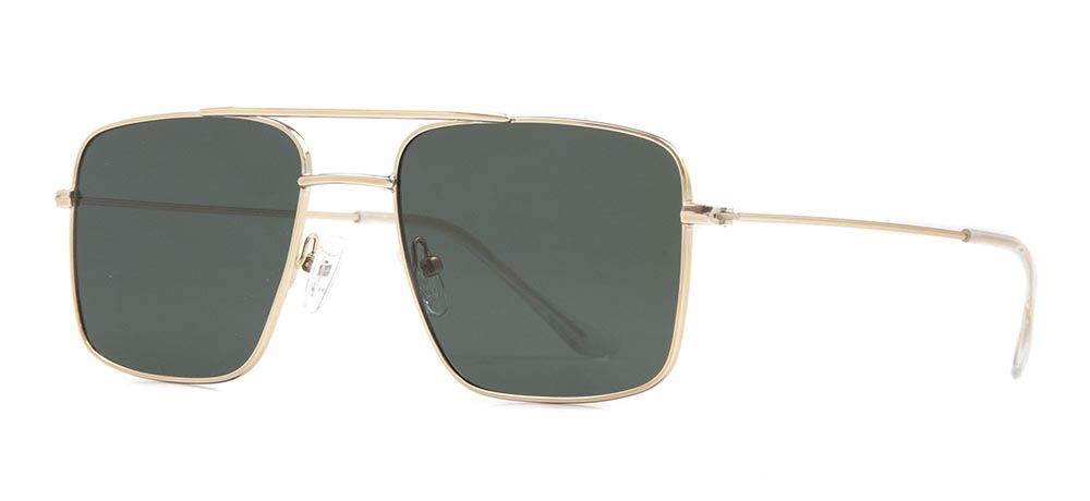 BENX SUNGLASSES BXGÜNŞ 8002.56-C.03 Güneş Genç Erkek Köşeli Çerçeveli Metal Polarize - 2