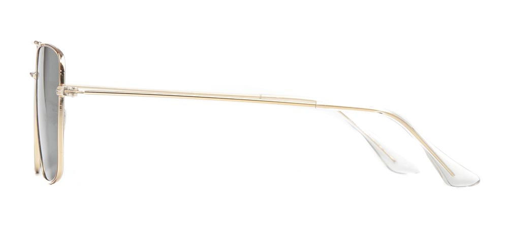 BENX SUNGLASSES BXGÜNŞ 8002.56-C.03 Güneş Genç Erkek Köşeli Çerçeveli Metal Polarize - 3