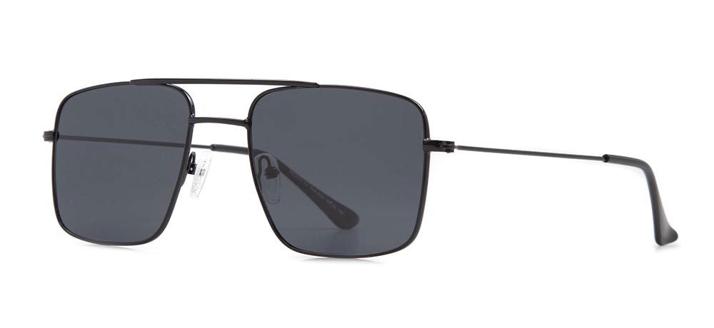 BENX SUNGLASSES BXGÜNŞ 8002.56-C.06 Güneş Genç Erkek Köşeli Çerçeveli Metal Polarize - 2