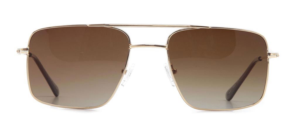 BENX SUNGLASSES BXGÜNŞ 8002.56-C.14 Güneş Genç Erkek Köşeli Çerçeveli Metal Polarize - 1