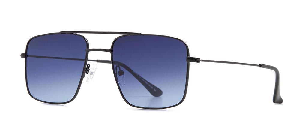 BENX SUNGLASSES BXGÜNŞ 8002.56-C.35 Güneş Genç Erkek Köşeli Çerçeveli Metal Polarize - 2