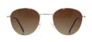 BENX SUNGLASSES BXGÜNŞ 8004.49-C.14 Güneş Genç Kadın Oval Çerçeveli Metal UV400,Polarize 