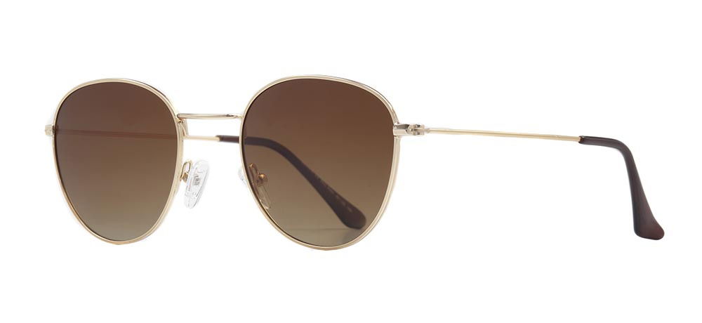 BENX SUNGLASSES BXGÜNŞ 8004.49-C.14 Güneş Genç Kadın Oval Çerçeveli Metal UV400,Polarize - 2