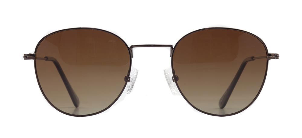 BENX SUNGLASSES BXGÜNŞ 8004.49-C.30 Güneş Genç Kadın Oval Çerçevesiz Metal UV400,Polarize - 1