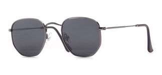 BENX SUNGLASSES BXGÜNŞ 8005.48-C.02 Güneş Genç Erkek,Kadın,Unisex Köşeli Çerçeveli Metal Polarize - BENX SUNGLASSES (1)