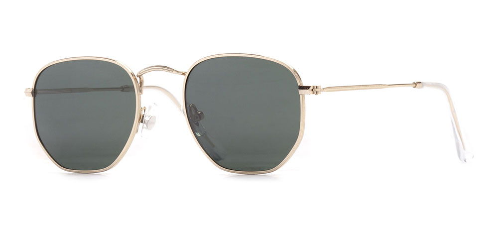 BENX SUNGLASSES BXGÜNŞ 8005.48-C.03 Güneş Genç Erkek,Kadın,Unisex Köşeli Çerçeveli Metal Polarize - 2