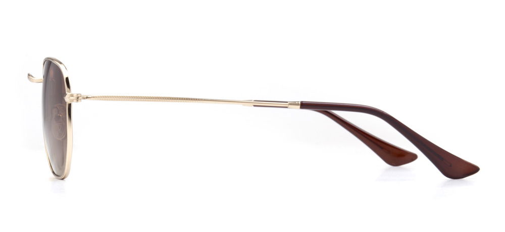 BENX SUNGLASSES BXGÜNŞ 8005.48-C.14 Güneş Genç Erkek,Kadın,Unisex Köşeli Çerçeveli Metal Polarize - 3