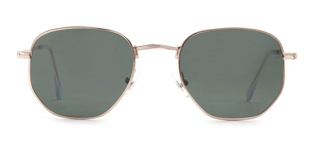 BENX SUNGLASSES BXGÜNŞ 8005.50-C.03 Güneş Genç Erkek,Kadın,Unisex Köşeli Çerçeveli Metal Polarize - 1