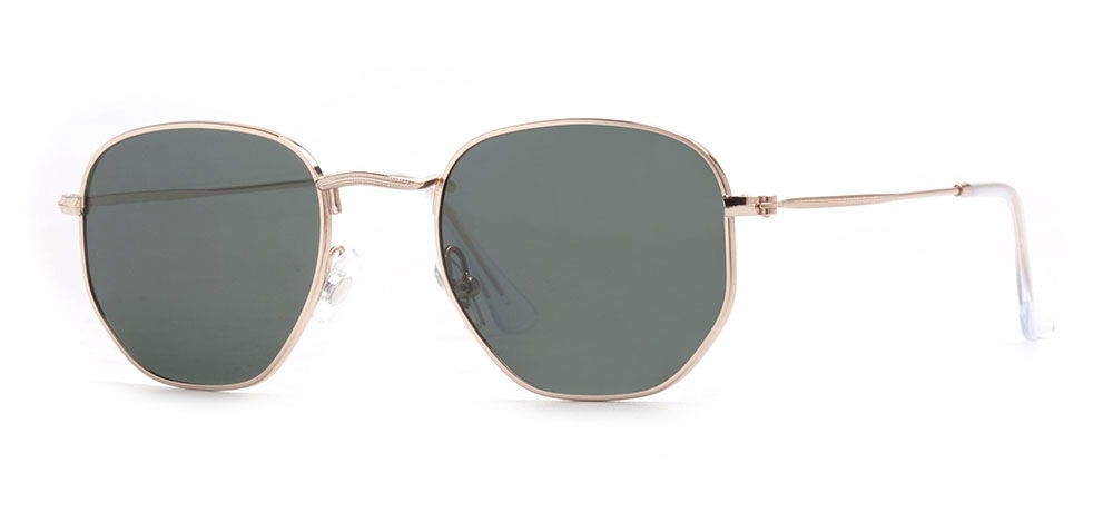 BENX SUNGLASSES BXGÜNŞ 8005.50-C.03 Güneş Genç Erkek,Kadın,Unisex Köşeli Çerçeveli Metal Polarize - 2