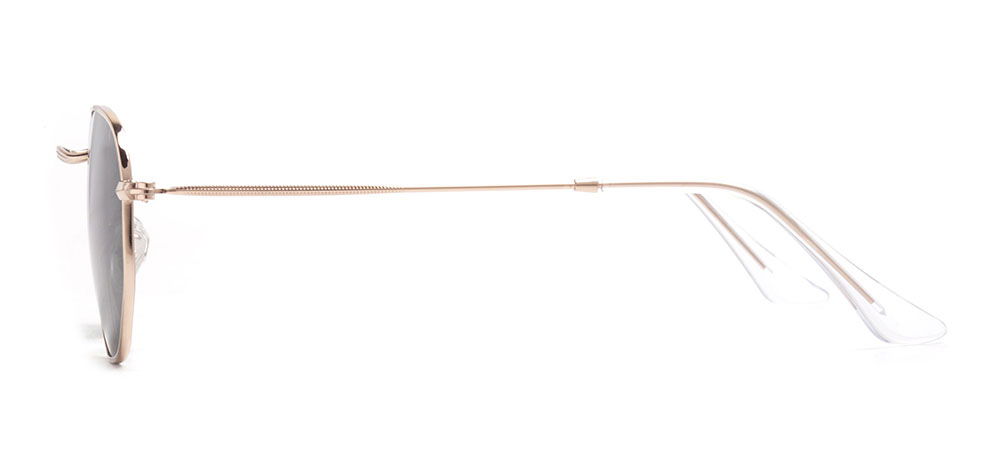 BENX SUNGLASSES BXGÜNŞ 8005.50-C.03 Güneş Genç Erkek,Kadın,Unisex Köşeli Çerçeveli Metal Polarize - 3