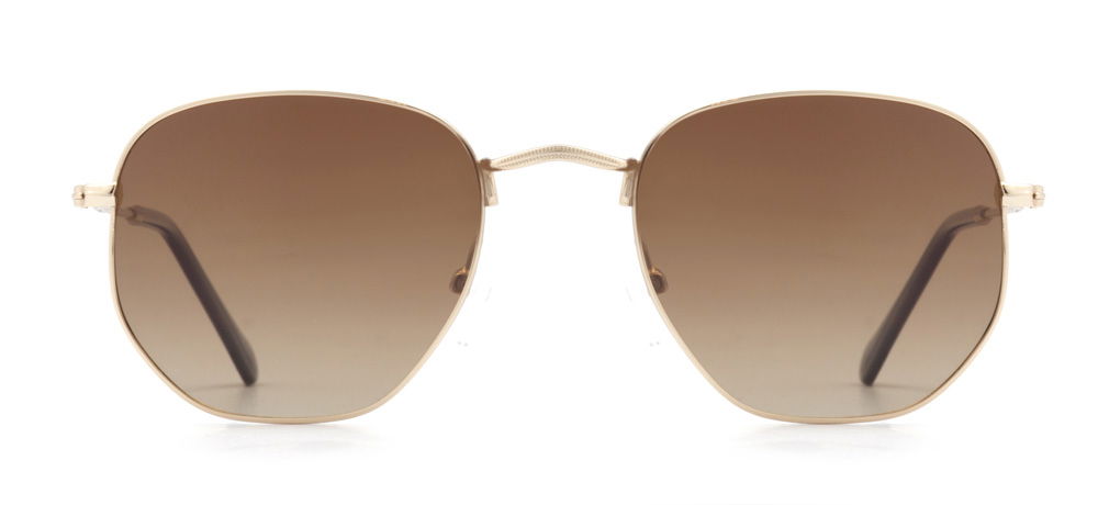 BENX SUNGLASSES BXGÜNŞ 8005.50-C.14 Güneş Genç Erkek,Kadın,Unisex Köşeli Çerçeveli Metal Polarize - 1